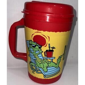 Vintage Aladdin Big Gulp Style Mug‎ Lounge Lizard Comic Convenience Drink Cup